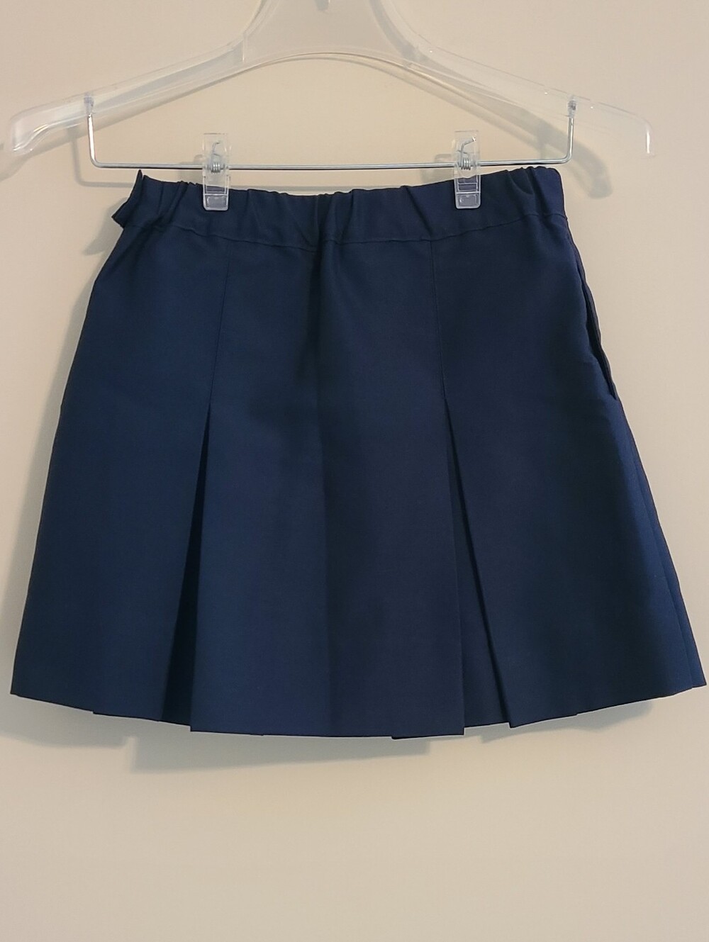 Becky Thatcher Girls Navy Blue Pleated School Uniform Skirt Size 10 - Picture 7 of 7